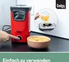 GADGY® Popcornmaschine Heißluft - Popcorn Maker - Ohne Fett Produktbild-Vorschau 3