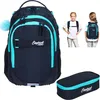 Schulrucksack Set 2 Teile Elephant Hero Signature Rucksack Produktbild-Vorschau 1