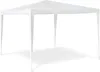 Relaxdays Garten Gazebos Tente extérieure carrée Toit PE Voir les images du produit 1