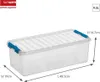 Sunware Aufbewahrungsbox - transparent - 9.5L - 48 x 19 x Produktbild-Vorschau 2