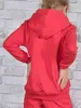 KMISSO Mädchen Kapuzen Pullover Rot 146 Produktbild-Vorschau 6