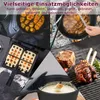 ACXIN Dutch Oven Set 11-teilig Holzkiste Kochtopf Produktbild-Vorschau 4