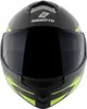 Bogotto FS-X600 Atyr casque pliable, noir mat/gris/jaune, M Voir les images du produit 4