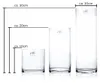 Glasvasen Set 3-teilig "Cyli" 10, 20, 30cm Zylindirische Produktbild-Vorschau 3