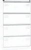 BISLEY Hängeregistraturschrank LIGHT Maße: 80 x 132,1 x Produktbild-Vorschau 1