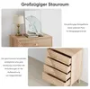 Commode à quatre tiroirs, armoire/commode moderne, meuble Voir les images du produit 8