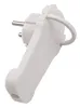 Schutzkontakt-Winkelstecker McPower, extra flach, mit Bügel Produktbild-Vorschau 3