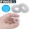 FINGOX Akupressur Ringe Finger Massage Akupunktur Produktbild-Vorschau 5