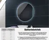 Batteriebetriebener LED Runde Spiegel 50x50 cm - Badspiegel Produktbild-Vorschau 2