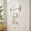 Wohnzimmer Highboard mit 140 cm Breite in Pinie weiß, Produktbild-Vorschau 4