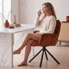 Silla de comedor Duhome, giratoria 360°, sillón de relax, Vista previa de la imagen del producto 9