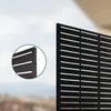 Relaxdays – parawan, wzór żaluzjowy, do ogrodu, na balkon i Podgląd zdjęcia produktu 6