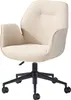 home24 Bürostuhl - Beige - Webstoff / Stahl - 61 x 91 x 59 Produktbild-Vorschau 4