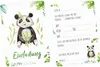10 Einladungskarten SET - Krokodil, Panda, Faultier, Produktbild-Vorschau 3