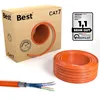 CAT.7 Verlegekabel 100m Gigabit Netzwerkkabel KUPFER LAN Produktbild-Vorschau 7
