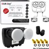Dur-Line MB6-TW Monoblock Twin LNB 0,1dB 4K Produktbild-Vorschau 8