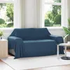 vidaXL Woondeken, marineblauw, 280 x 210 cm, 0,79 kg, Productafbeelding-voorbeeld 2