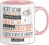 Outdoor-Fotografin Geschenk Becher Tasse Gott Schuf Alle Produktbild-Vorschau 1