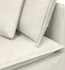 vidaXL Modulares Sofa Eckmodul mit Kissen Creme 100 cm Produktbild-Vorschau 6