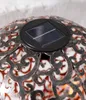 Dehner Solarkugel Luanda, Ø 30 cm, Metall, silber/kupfer Produktbild-Vorschau 4