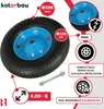 A diagram of a wheel with various measurements and specifications indicated. Voir les images du produit