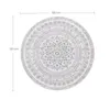 SONGMICS HOME Teppich rund, 120 cm d, Wohnzimmerteppich, Produktbild-Vorschau 2