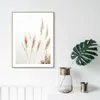 Wandbild - Braun - Weiß - 30 x 40 cm - Pampasgras Produktbild-Vorschau 2