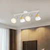 ZMH reflektor sufitowy vintage biała lampa sufitowa 4 Podgląd zdjęcia produktu 7