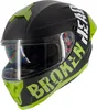 Broken Head BeProud Pro Sport Integralhelm Grün Mit Klarem Produktbild-Vorschau 6