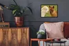 MuchoWow® MuchoWow® Gerahmtes Poster Alpaka - Gras - Tiere Produktbild-Vorschau 2