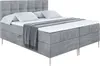 ALTDECOR  Boxspringbett mit Silber Füßen, Matratze und Produktbild-Vorschau 2