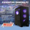 HYPER BYTE Essential - Gaming PC / Computer - AMD Ryzen 3 Produktbild-Vorschau 4