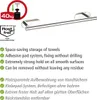 WENKO Turbo-Loc® Edelstahl Badetuchstange Orea Shine ohne Produktbild-Vorschau 3
