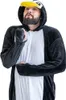 Pigiama Onesie Kigurumi Costume Travestimento Pinguino XXL: Anteprima dell’immagine prodotto 3