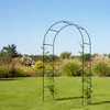 Relaxdays Rosenbogen Metall, 2er Set, Torbogen Garten, Produktbild-Vorschau 6