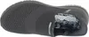 A top-down view of a black Skechers slip-on sneaker. Voir les images du produit