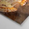 Bilder auf glas - Pizza Käse Tomaten - 100x70cm - Produktbild-Vorschau 5