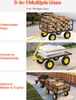 Wózek Ręczny Vevor 2W1 Transportowy Ogrodowy Narzędziowy Podgląd zdjęcia produktu 3