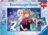 2 x 24 Teile Ravensburger Kinder Puzzle Disney Frozen Produktbild-Vorschau 2