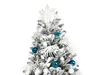 Geschmückter künstlicher weihnachtsbaum mit 215 Stk Kugeln Produktbild-Vorschau 4