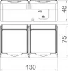 ELEKTRO-PLAST | Steckdose wasserdichte - IP44 - Schwarz - Produktbild-Vorschau 6