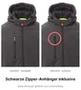 Mivaro Herren Winter Softshelljacke in Anthrazit - Produktbild-Vorschau 3