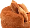 Sweiko Lazy Sofa Durable Confort Lounger haut dossier Pouf Voir les images du produit 20