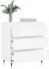 vidaXL Sideboard Weiß 60x35x70 cm Holzwerkstoff Produktbild-Vorschau 4
