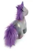 A plush unicorn toy is shown from a rear-side angle against a white background. Produktbild-Vorschau