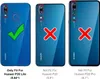 Three phones are shown, with the first indicating compatibility and the other two indicating incompatibility. Produktbild-Vorschau
