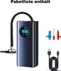Akku-Luftpumpe, Luftpumpe, Kompressor-Reifenfüller mit Produktbild-Vorschau 6
