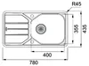 Franke Edelstahlspüle reversibel 101.0055.655 Produktbild-Vorschau 2