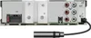 The back of a car stereo receiver with various ports and a connected cable. Anteprima dell’immagine prodotto