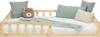 Homestyle4u Kinderbett Natur mit Rausfallschutz 120x200 cm Produktbild-Vorschau 19